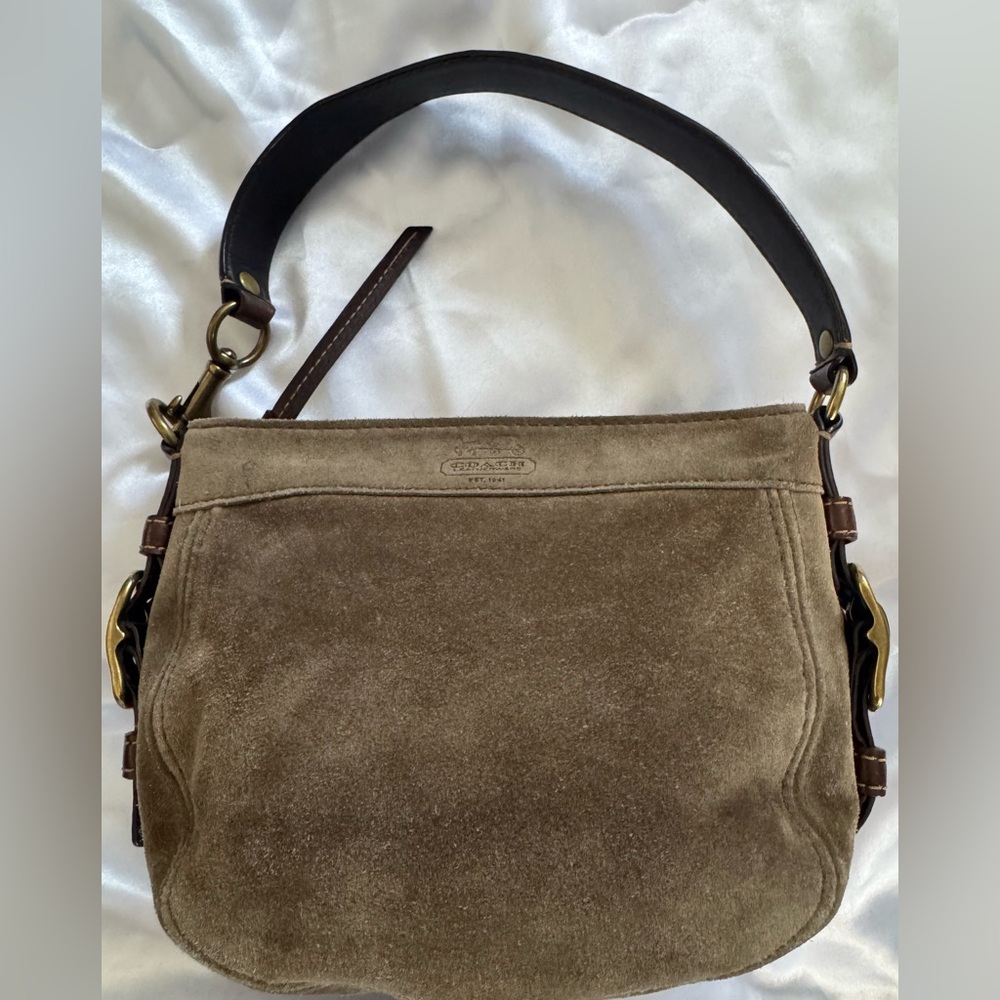 Coach 2008 Soho Brown Suede Bag